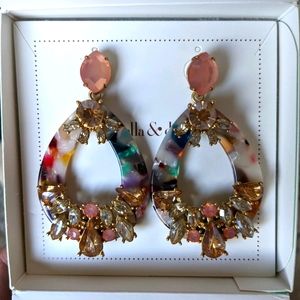 Dew drop chandeliers